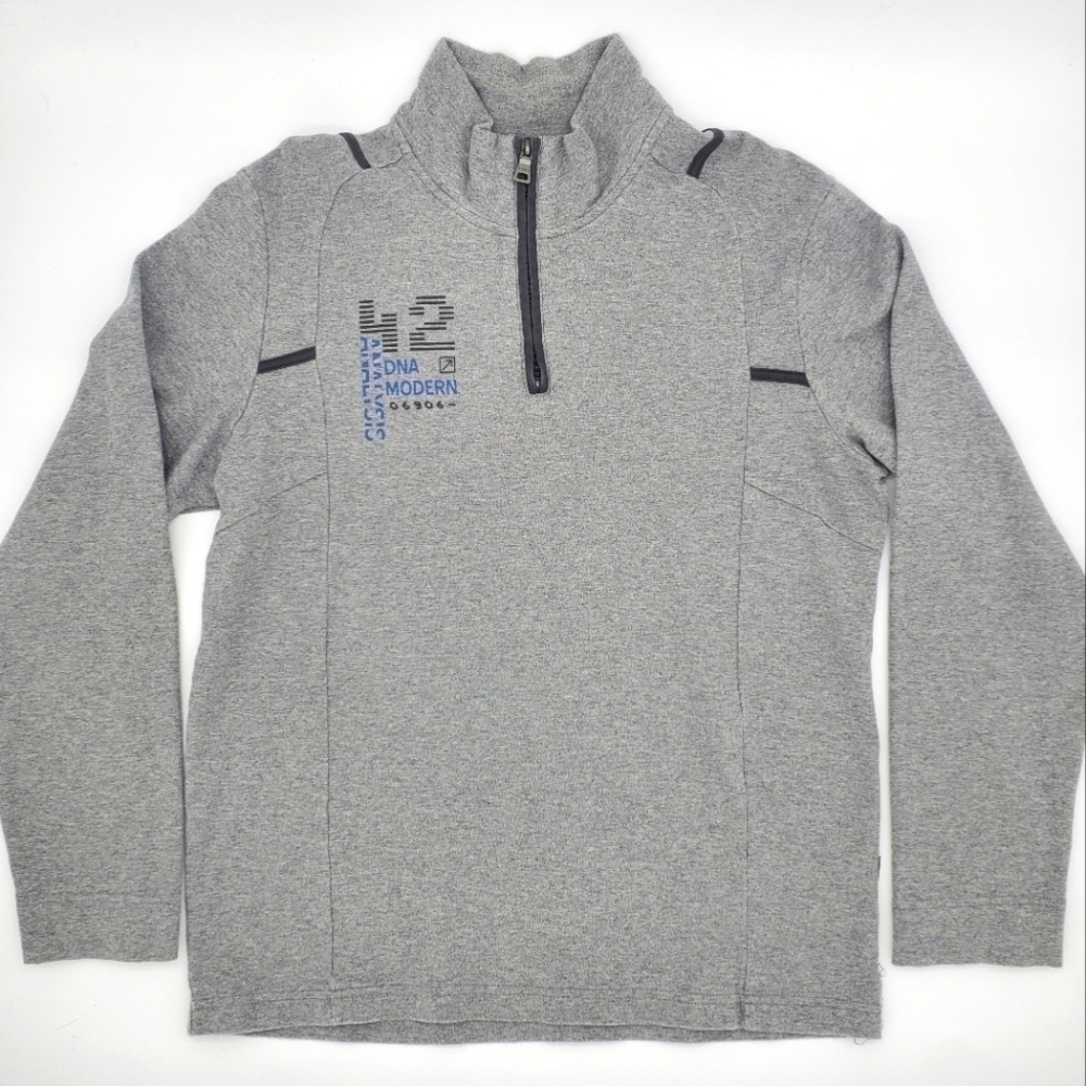 Mexx Men's Long Sleeve Pullover Grey, Size Small